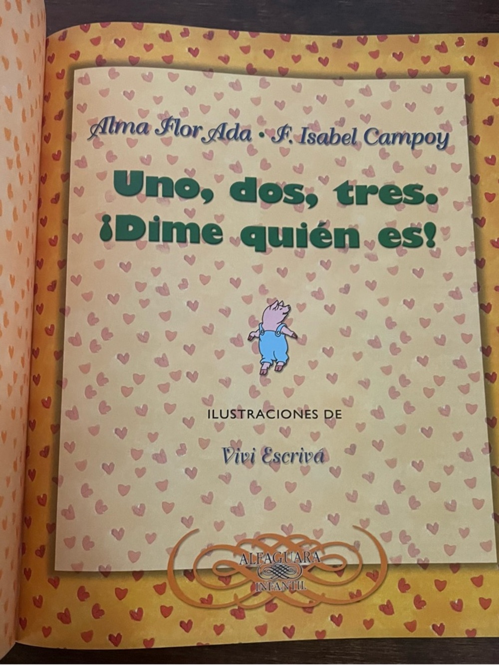 Uno, dos, tres. ¡Dime quién es! Vintage Book in Spanish - Picture 3 of 4